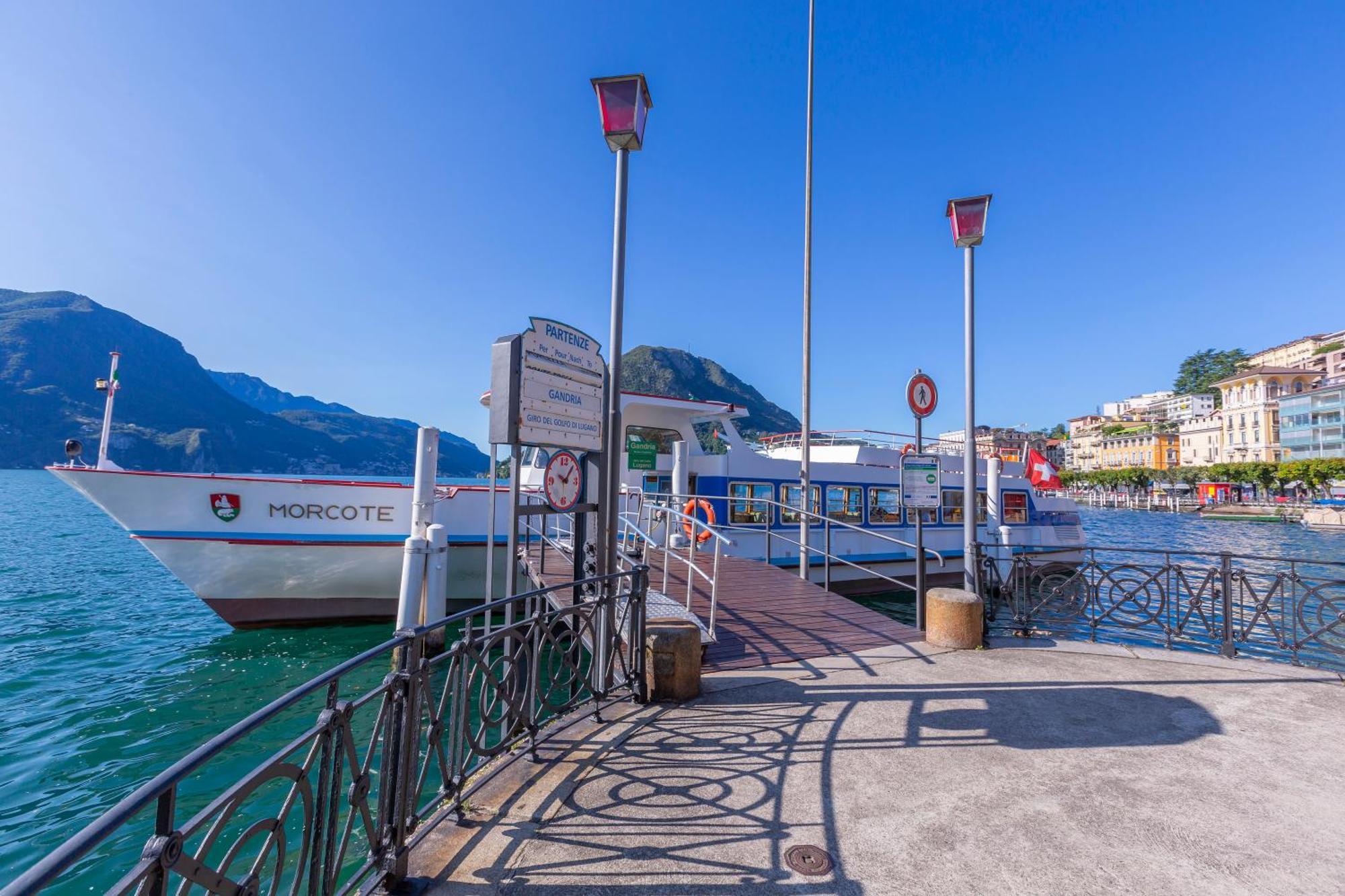 Appartamento Ca' Gina Panoramica Lugano Esterno foto